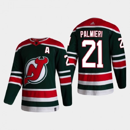 New Jersey Devils tröja Kyle Palmieri 21 2020-21 Reverse Retro Authentic - NHL Tröjor Herr